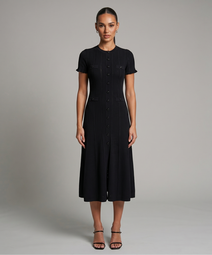 Elara Knit Midi Dres