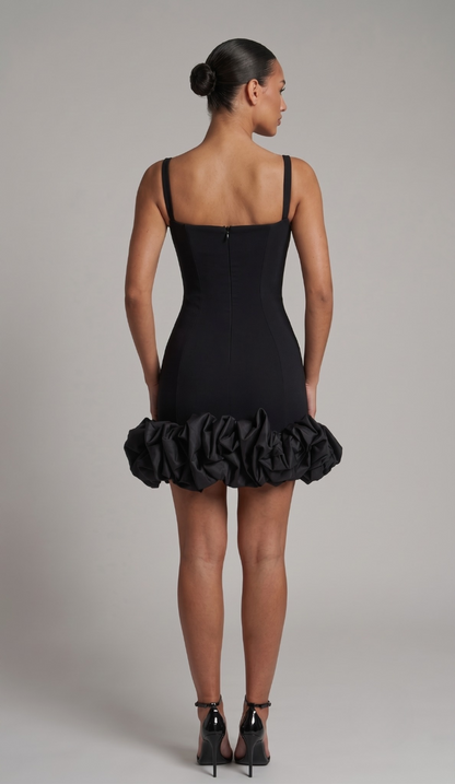 Off-the-shoulder mini dress